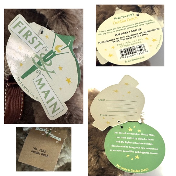 TELL ME THE DAY BACKWARDS - Albert Lamb / 2011 Hardcover Book & Plush Bear Toy - Picture 2 of 10